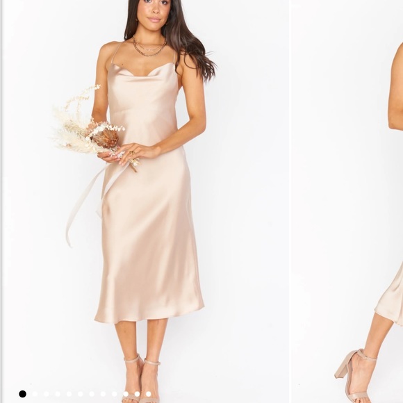 SHOW ME YOUR MUMU Verona Cowl Dress - Picture 1 of 4